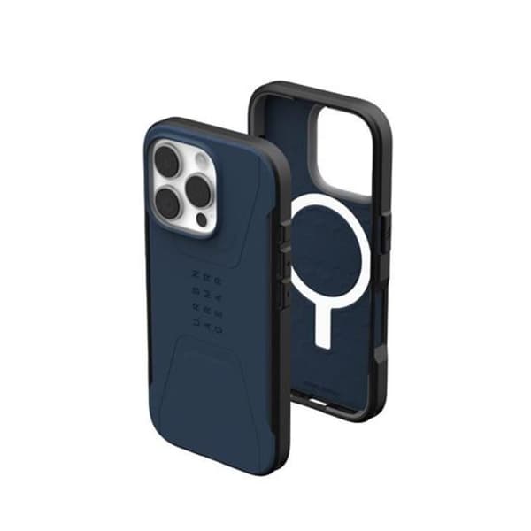 Coque - UAG - Civilian - Antiskid - Hexagonalmönster - iPhone 16 Pro