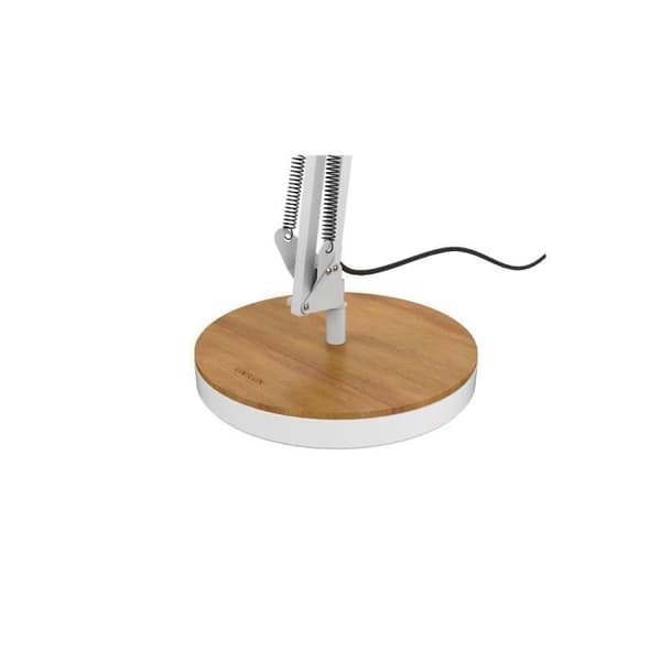 BAYA vit/bambu LED arkitektlampa