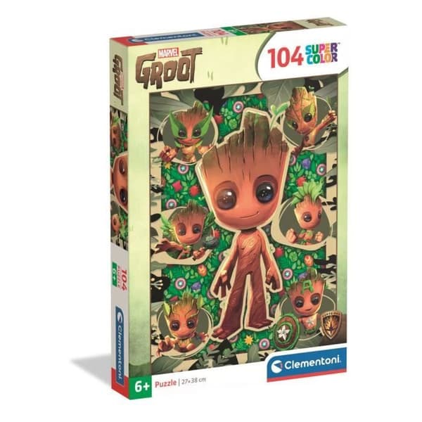 CLEMENTONI - 104 delar - Marvel, Groot