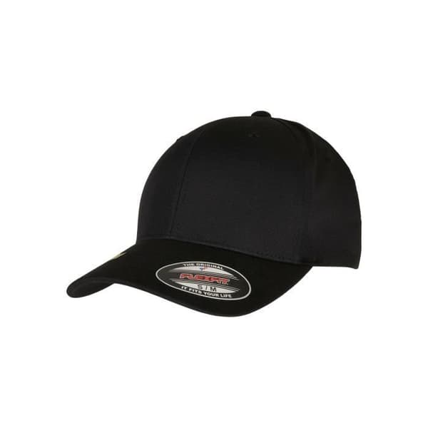 Urban Classics Flexfit Recycled Polyester Keps - svart - L/XL