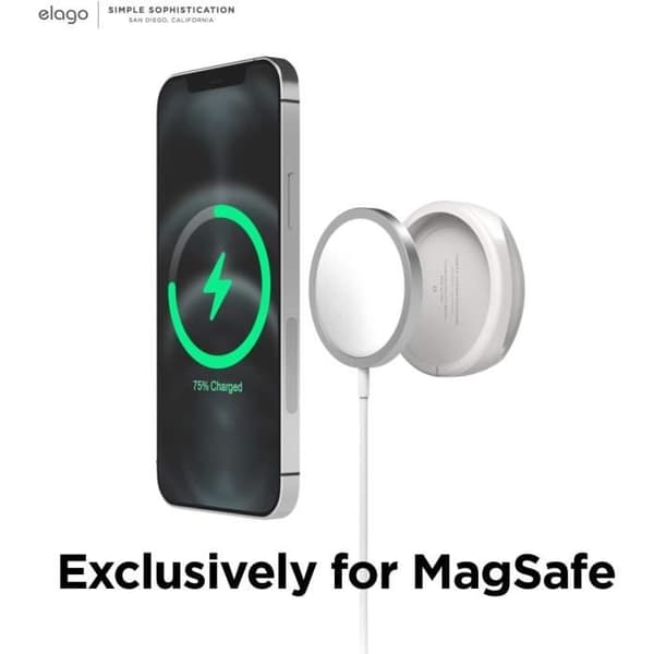Elago Grip Hållare för MagSafe White