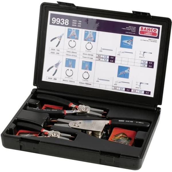 Bahco 9938 Set med circlipspincers