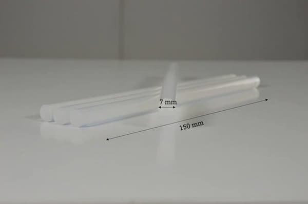 Limstift - STEINEL - 084615 - Ø7 mm - 150 mm - 40 stycken (transparent)