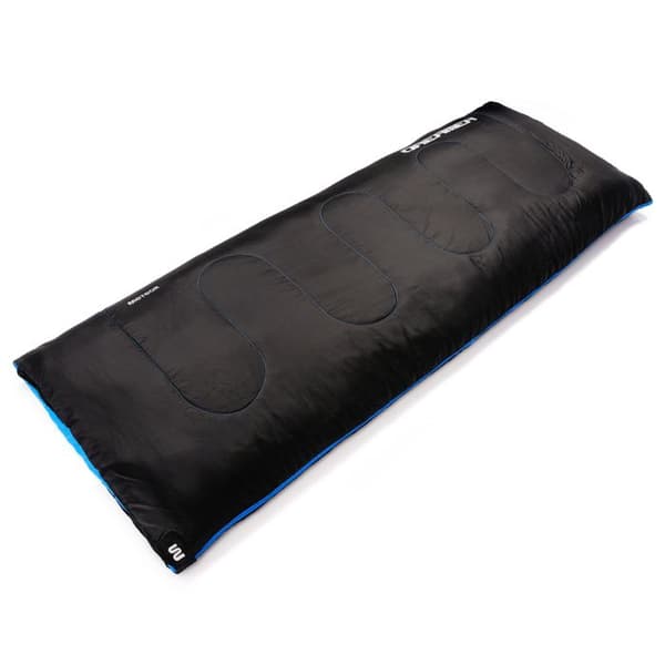 Meteor Dreamer sovsäck sarkofag 190x75 cm - Foder polyester, fyllning hålfibrer - Blå/Svart
