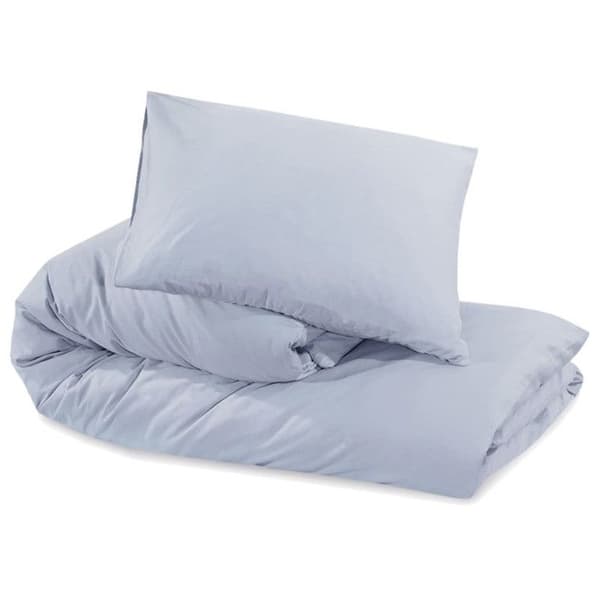 vidaXL Duvset Grå 220x240 cm Bomull136099