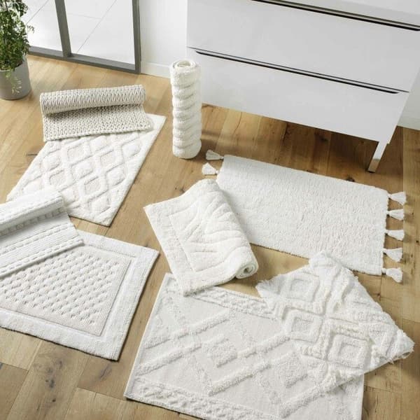 Badrumsmatt "Isalis" 50x80cm Beige