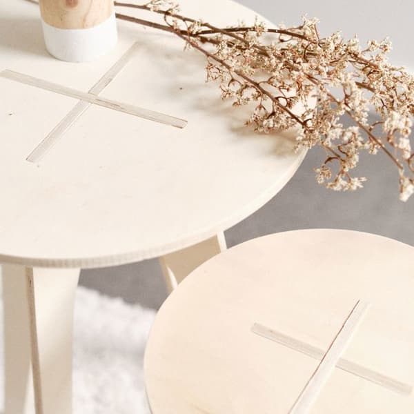 Soffbord SIMPLICITY - FACTORY - Beige TU