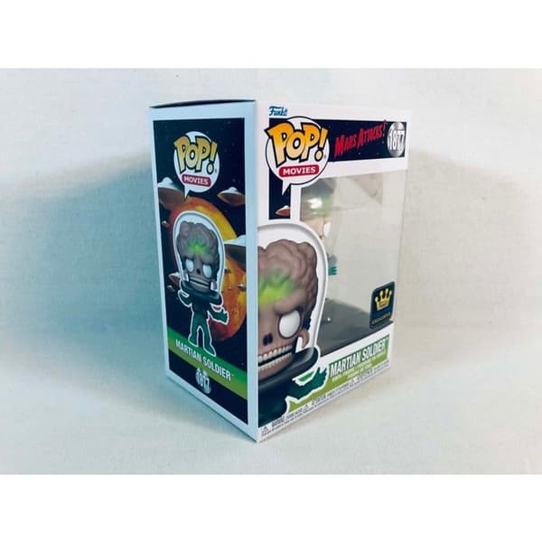 Figur Pop! Funko Mars Attacks Martiansoldat 1877 fosforescerande möjlig