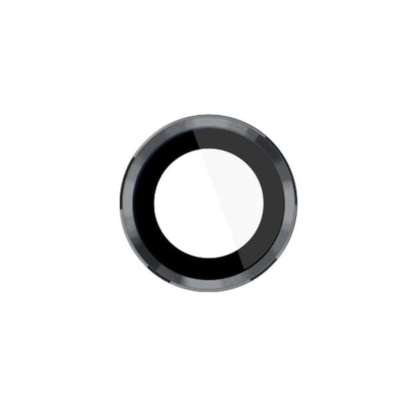 3mk Härdat glas för kameralinse för Apple iPhone 16e Linskydd Pro Grafit/Grå