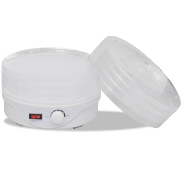 Dehydrator med 6 stapelbara brickor (runda)