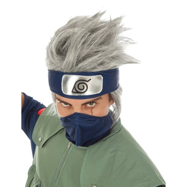 Perruk Kakashi Hatake vuxen Naruto