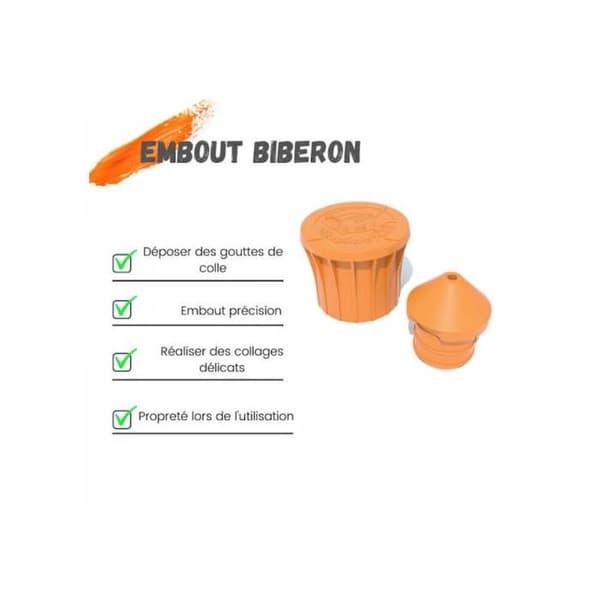 Cléopâtre - Transparent lim för textiltyg - 100g