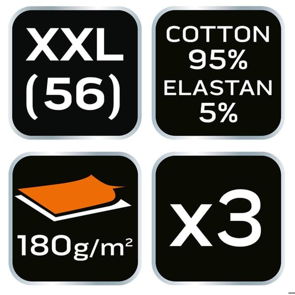 Baskalsonger, 3-pack, storlek XXL