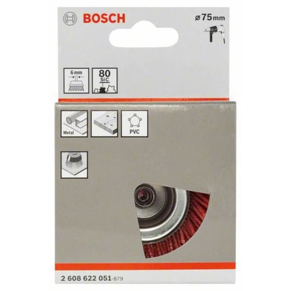 Bosch koppborstar 75 mm, 1,1 mm
