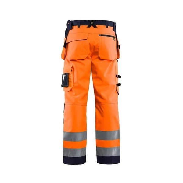 Högsynlig softshell arbetsbyxa Blaklader