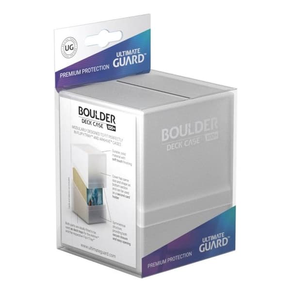 Ultimate Guard - Ultimate Guard - Boulder™ Deck Case 100+ standardstorlek Frostad