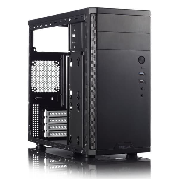 Fractal Design CORE 1100, PC, Micro-ATX, Mini-ITX, Svart, 14,8 cm, 35 cm, Botten
