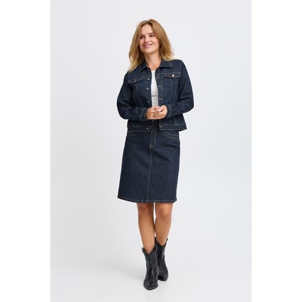 Jeansjacka dam Pulz Jeans Katja