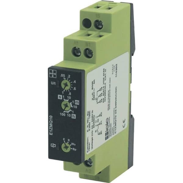tele 110202 E1ZMQ10 24-240VAC/DC multifunktions tidsrelä 1 st 1 växel (RT)
