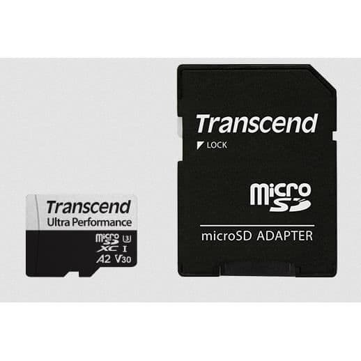 Minneskort - Transcend - 340S - 64 Go - MicroSDXC - UHS-I Klass 10