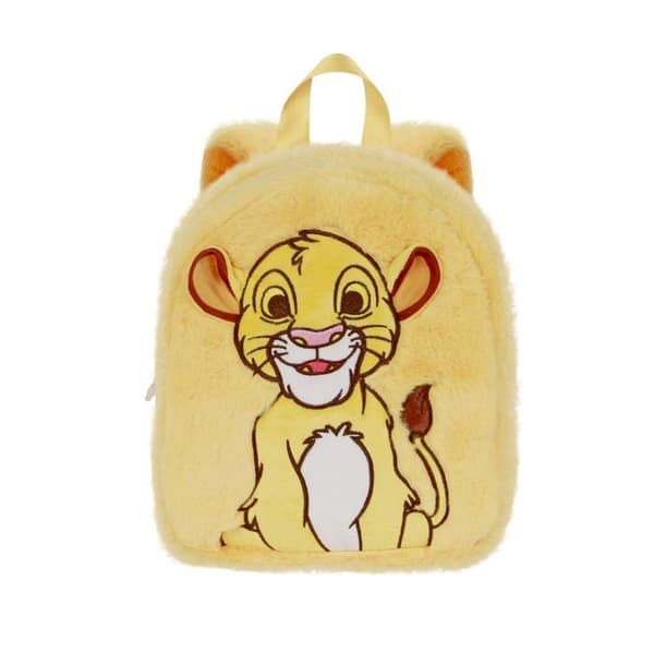 Plush Ryggsäck - Disney Lejonkungen Sit - Gul - One Size