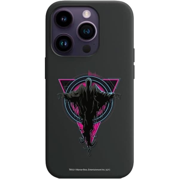 Svart mjukskal iPhone 15 Pro Dark Lord Personalaizer