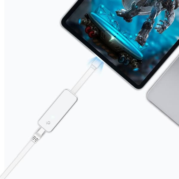 Hub Adapter USB C - TP-Link - UE330C - 3 USB 3.0-portar - Gigabit Ethernet - Kompakt