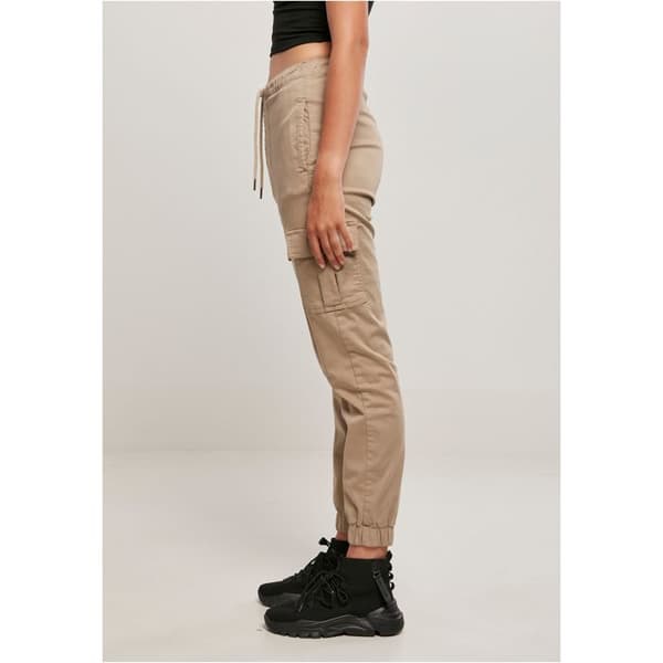 Cargo byxor - URBAN CLASSICS - GT - Hög midja - Bekväm - 98% bomull 2% elastan