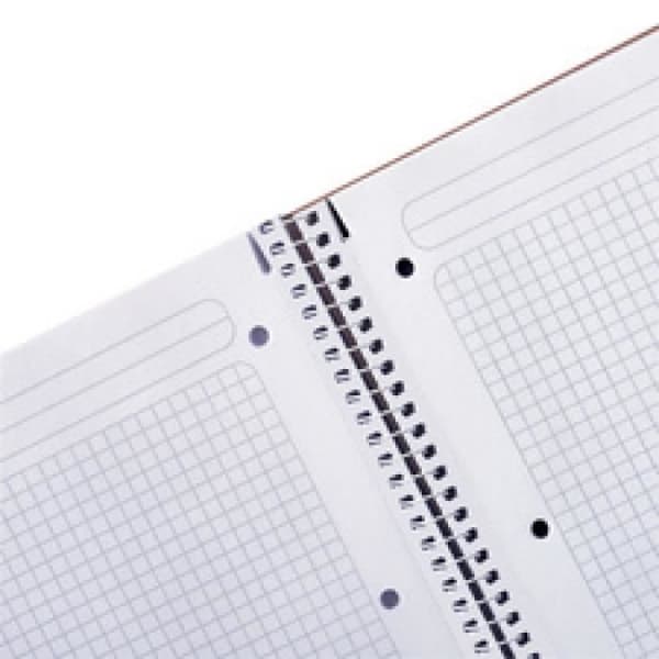 Cahier - herlitz - Pure Glam - A4 - Rutad - Svart