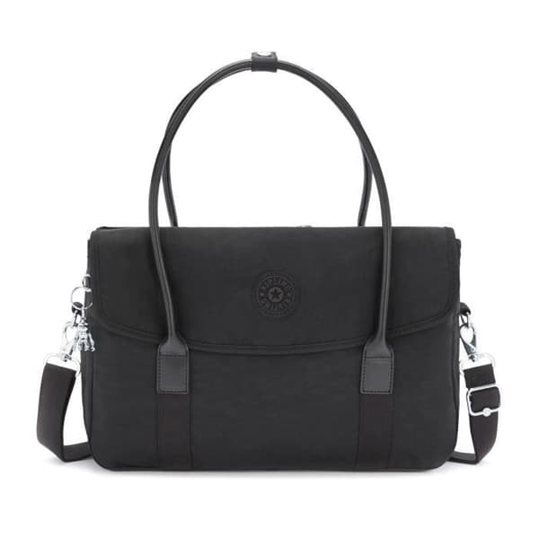 Crossbody axelväska - Kipling - Basic Superworker S - Svart - 38x27x8,5 cm - 760 g