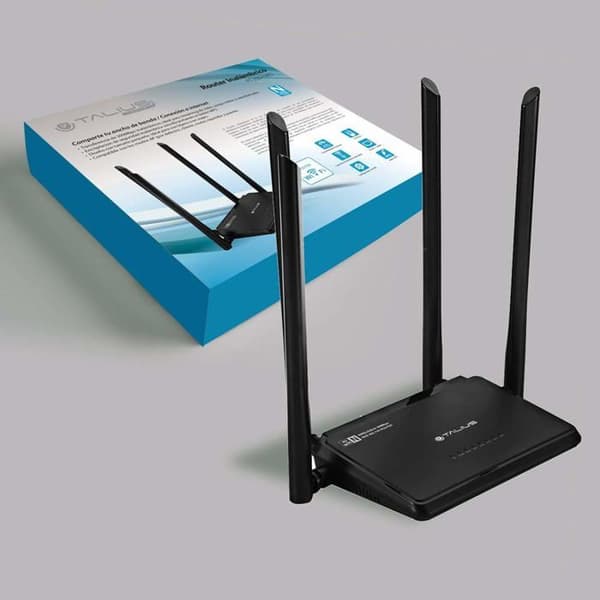 Modem - Talius - RT-300-N4D - WiFi-N - 300 Mbps - 4 portar LAN