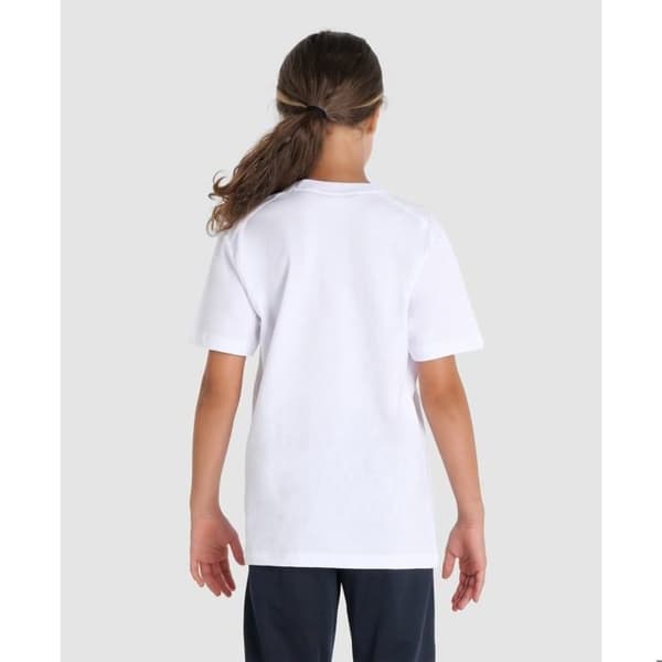 T-shirt barn Arena Team Panel - vit