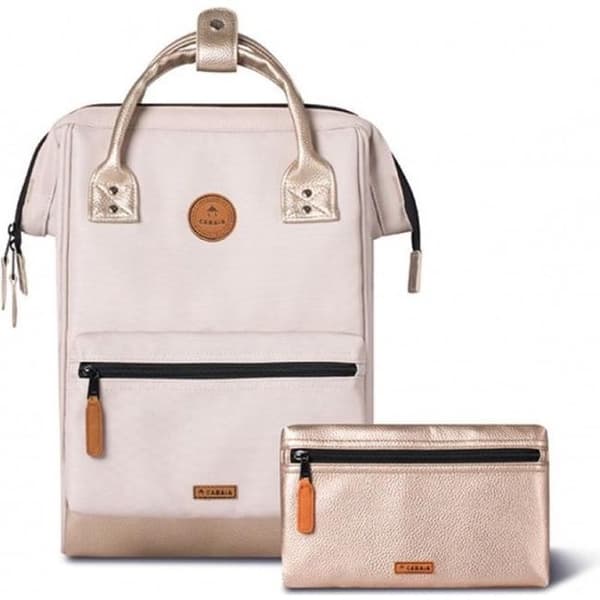 Ryggsäck - Cabaïa - Medium Adventurer - Beige - Sammet - 23L - 0,90kg