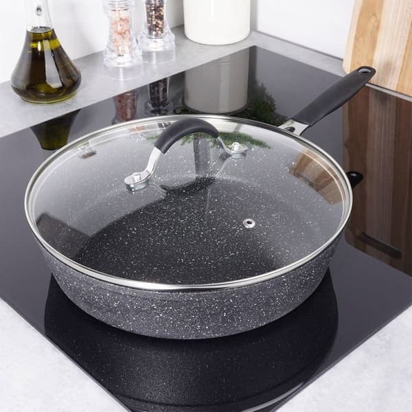 Stekpanna - IMPORT - STONER - 28 cm - Non-stick - Glaslock