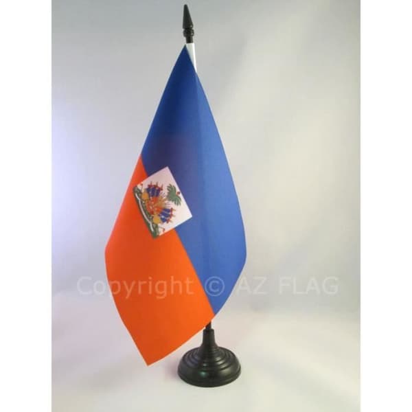 Bordflagg - AZ FLAG - Haiti - 21x14cm - Polyester - Inomhus