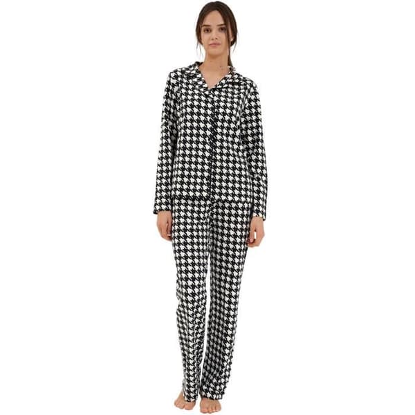 Långärmad pyjamasblus dam Lisca Mia