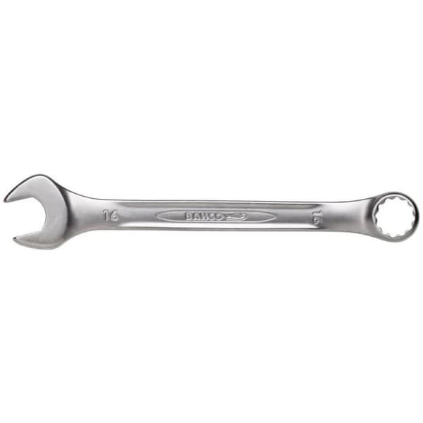 Mixnyckel - Bahco - 111M - 15 mm - Robust stål - Matt krom