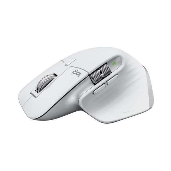 Mus - Trådlös - Logitech - MX Master 3S - Ljusgrå - För Mac