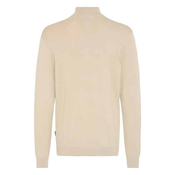 Rullad halv-zip Blend tröja