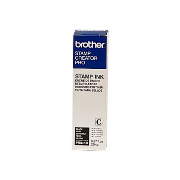 Svart refill bläck för Brother StampCreator PRO SC-2000, PRO SC-2000USB