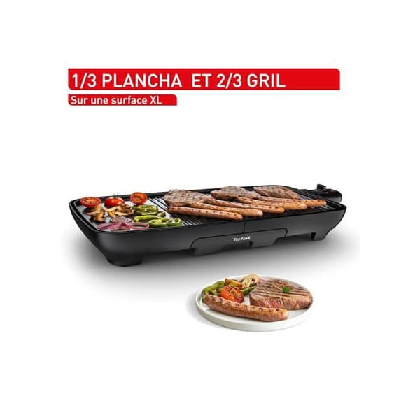 Plancha TEFAL TG391812 PLANCHA GRILL UTRACOMPACT
