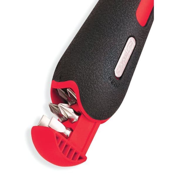 Skruvmejsel med spärr - KS TOOLS - 6 bitar - Säljs styckvis