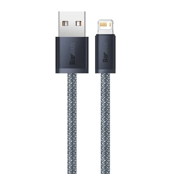 USB-kabel till Lightning - BASEUS - Dynamic Series - 2 m - 2,4 A - Flätad nylon
