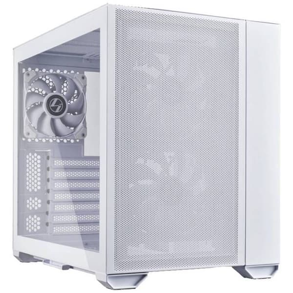 mini-tour Lian Li O11 AIR MINI VIT Spelchassi, Vitt chassi