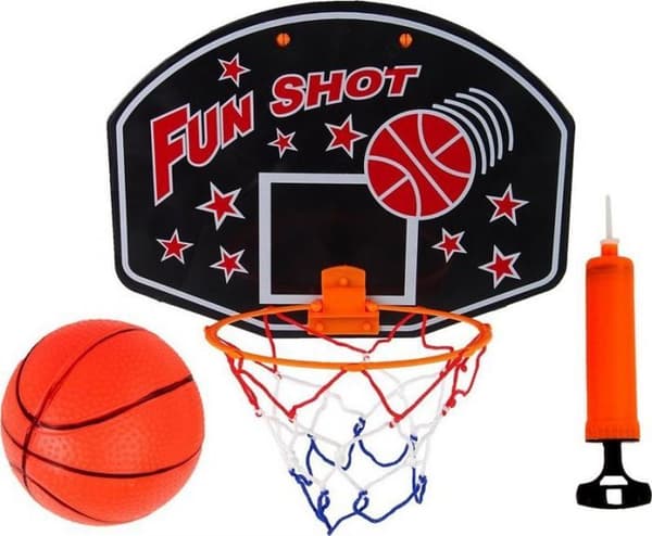 Basketbollset - LeanToys - L-12214-0 - Fällbart bord - Fällbar korg - För barn