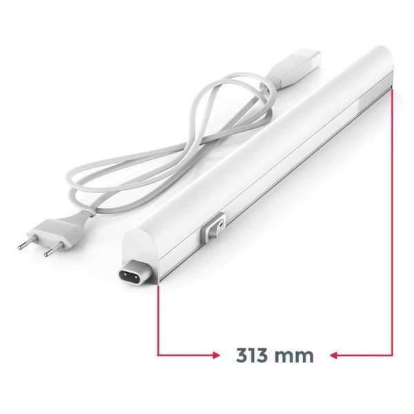 LED-remsa - B.K.LICHT - Maia - Vit - 4W - 4000K - 400lm