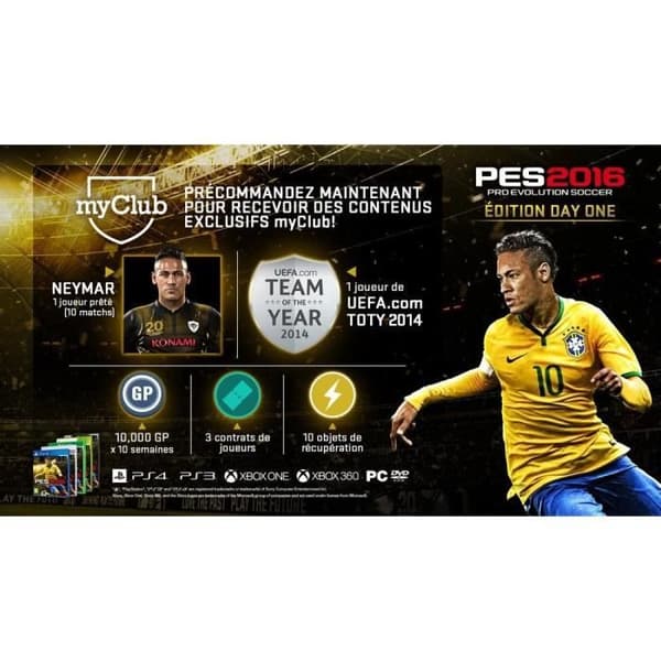 PES 2016 Day 1 Edition Xbox One-spel