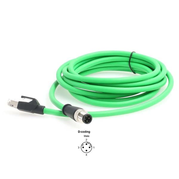 Switch - hub ethernet - injektor Hangton - M12-4p-rj45