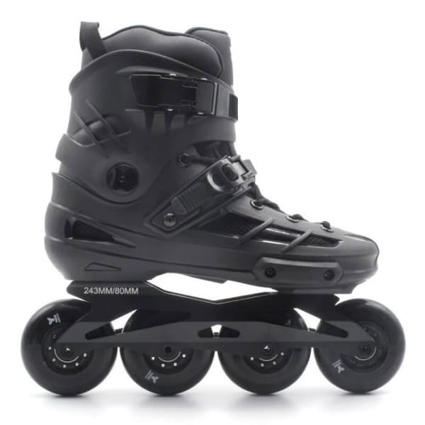 Rollers freeskate - Trigger - Cloud 80 - Svart - Hårdskal - Termoformbart foder