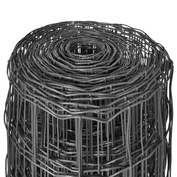 Grå eurostängsel 10 x 0,8 m